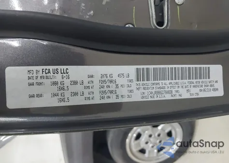 2016 Jeep Patriot Sport z USA, uszkodzony, nr VIN 1C4NJRBB8GD780838